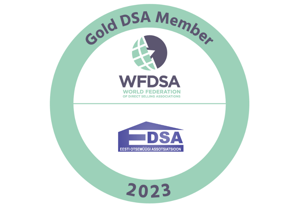 Meil on rõõm teatada, et Maailma Otsemüügi Assotsiatsioonide Föderatsioon on omistanud Eesti Otsemüügi Assotsiatsioonile kuldliikme staatuse aastaks 2023. WFDSA
